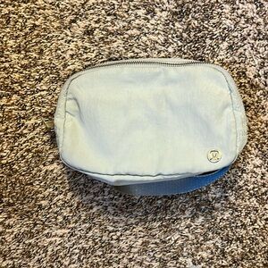 Great condition! Lululemon everywhere belt bag, 1L, light gray.